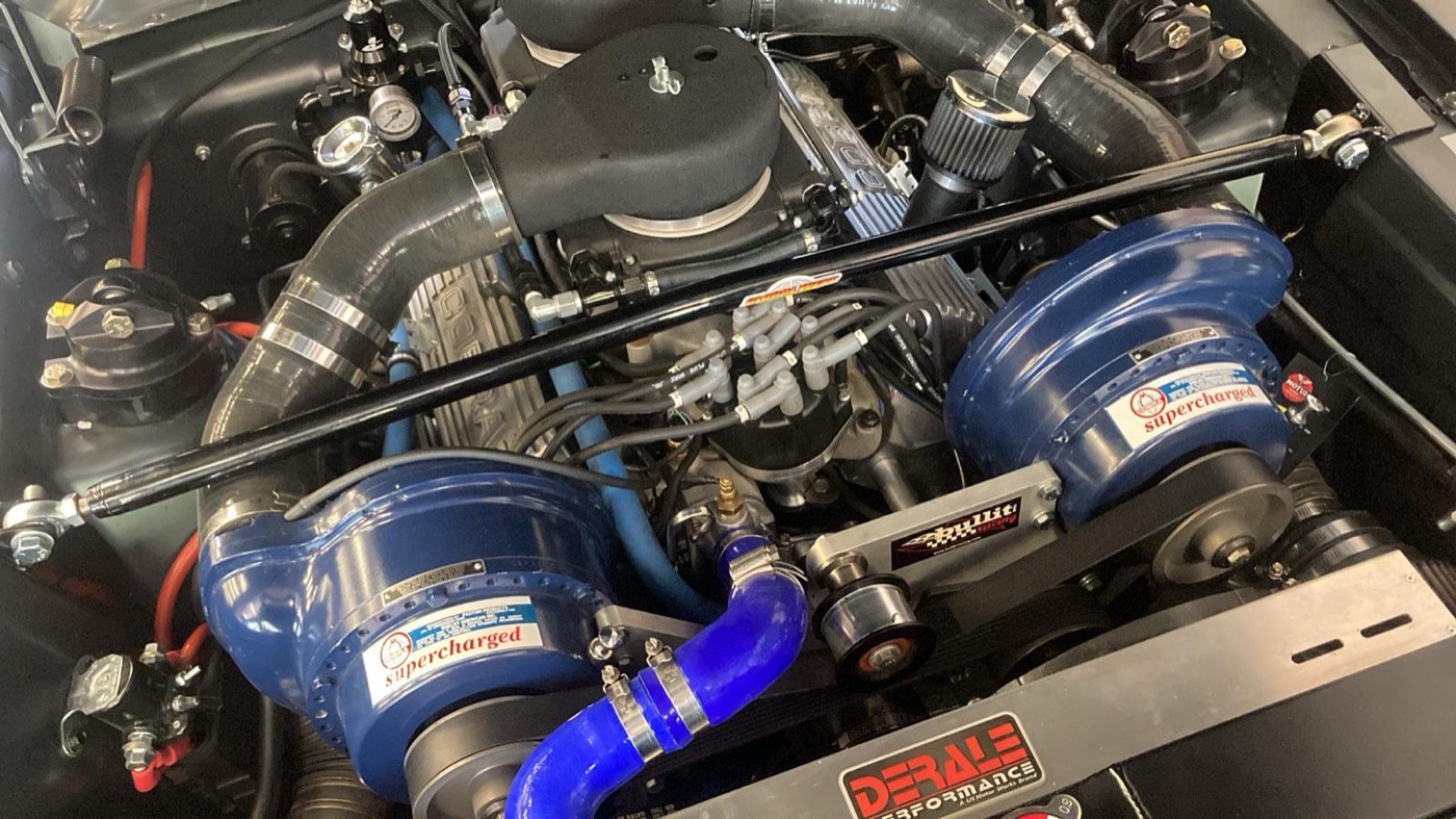 Ford Mustang Ken Block — moteur V8 bi-compresseur
