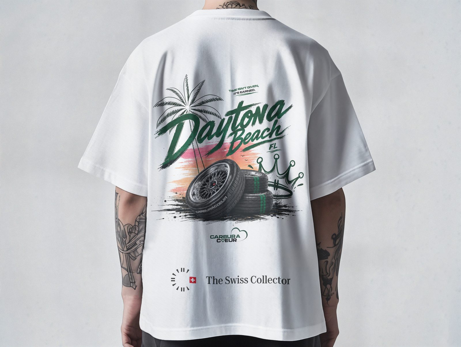 T-shirt Daytona Beach — Recto